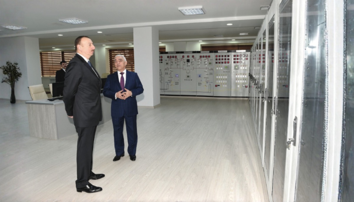 Major objective – to bring power supply level  in the regions to conformity with that of Baku 